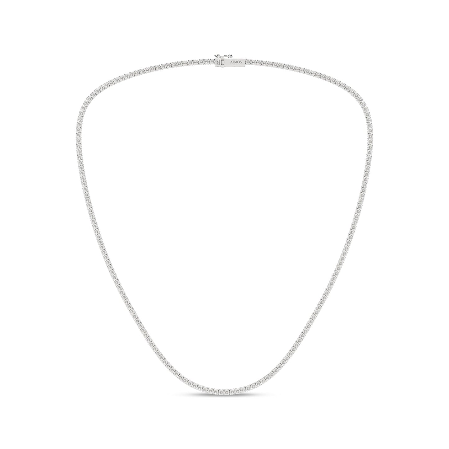 Enchanting Atmos Tennis Necklace_Product Angle_5 Ct. - 3