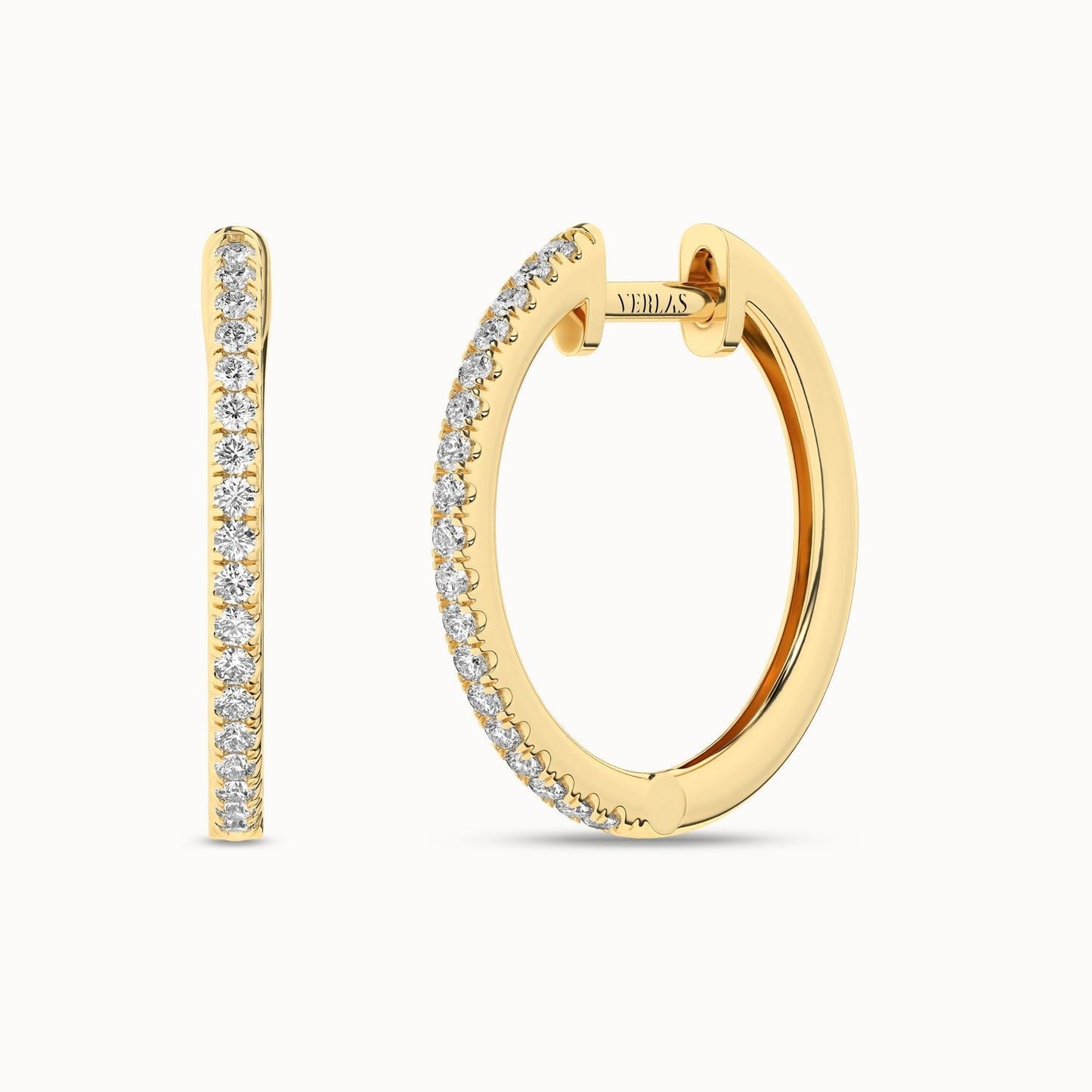 Diamond Arc Hoops_Product Angle_1/3Ct. - 2