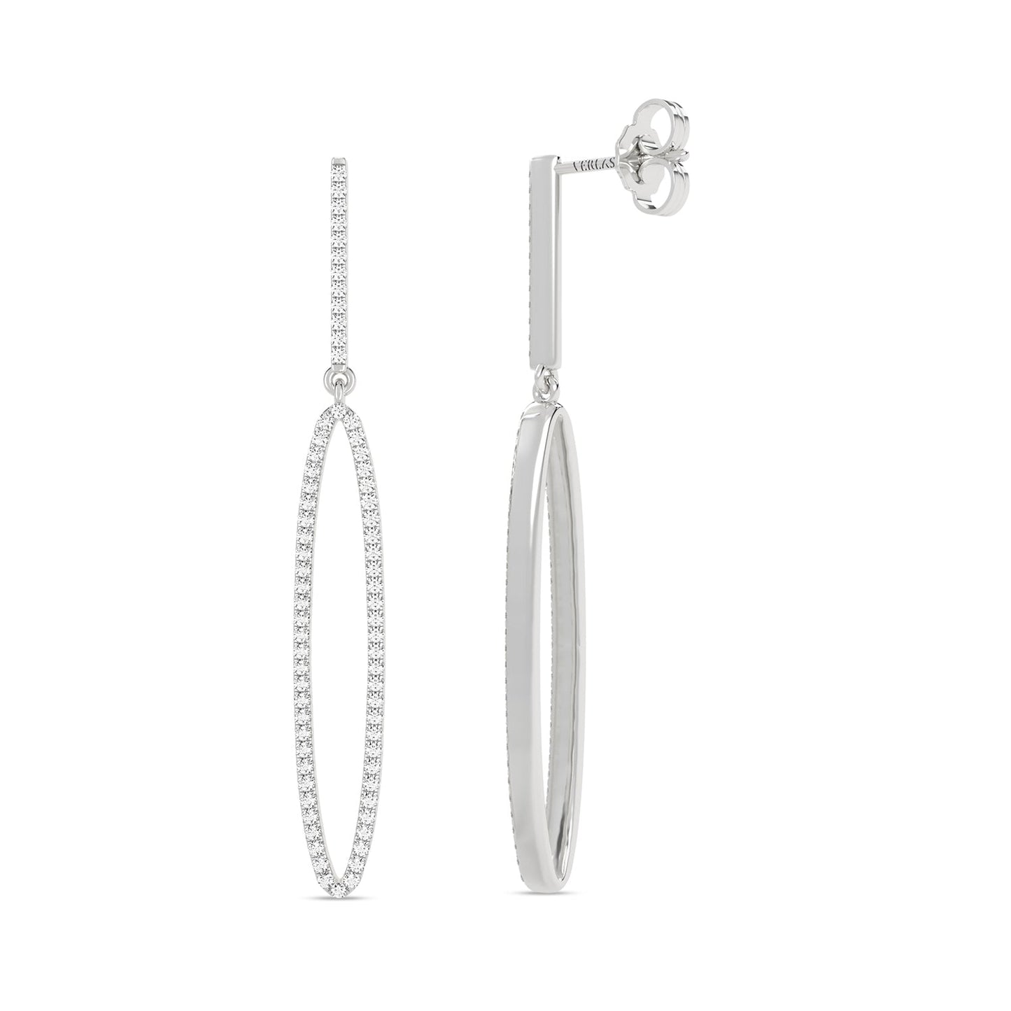 Silhouette Iconic Danglers_Product Angle_1/3 Ct. -  3