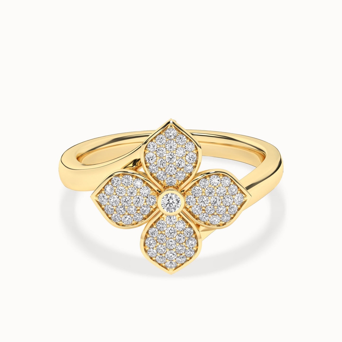 La Fleur Diamond Radiant Ring_Product Angle_PCP Main Image