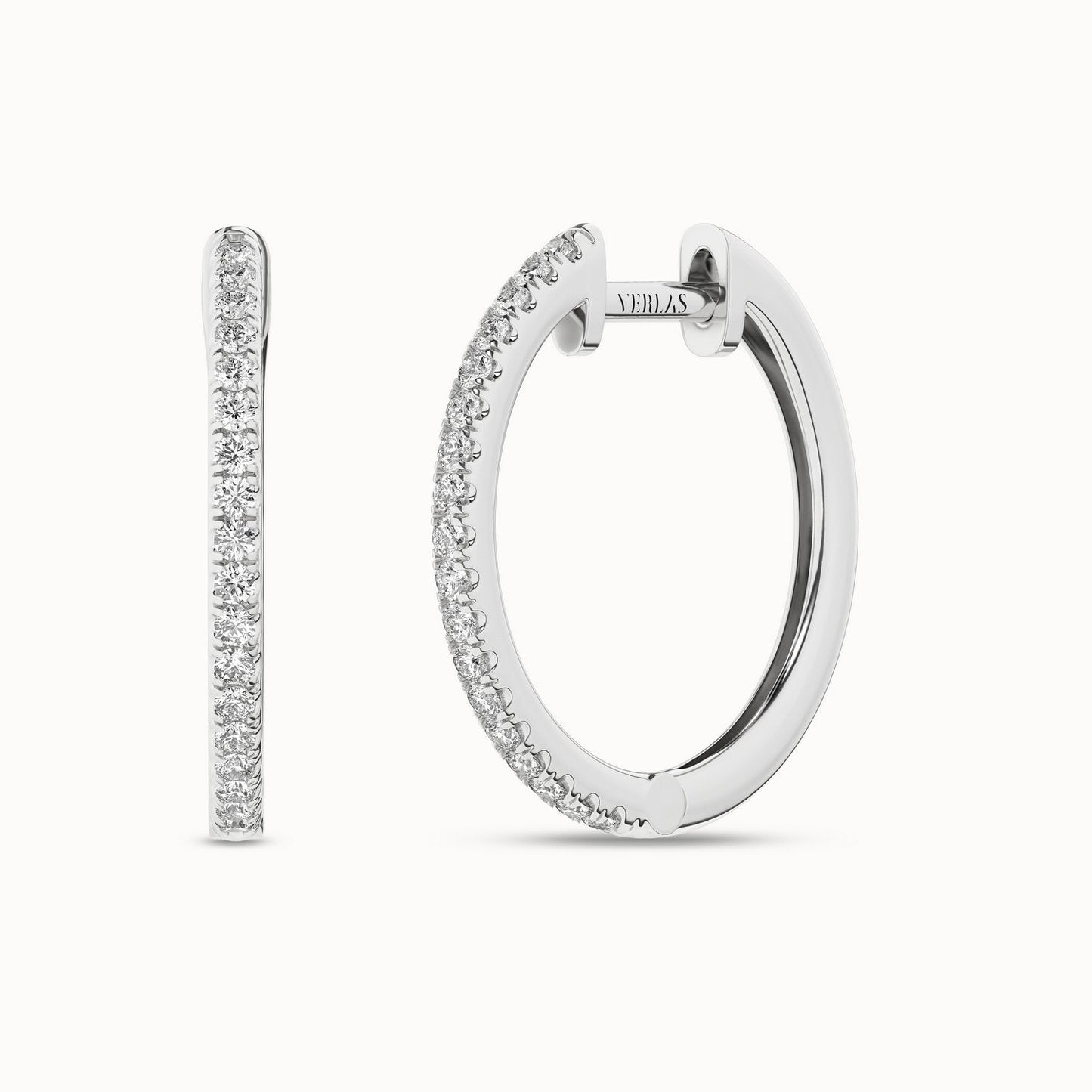 Diamond Arc Hoops_Product Angle_1/3Ct. - 2