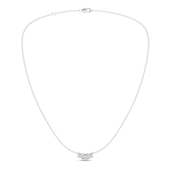 3-Stone Atmos Diamond Necklace_Product Angle_PCP Main Image