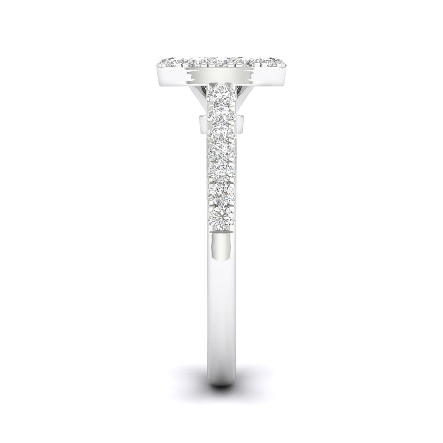 Signature Iconic Ellipse Halo Ring