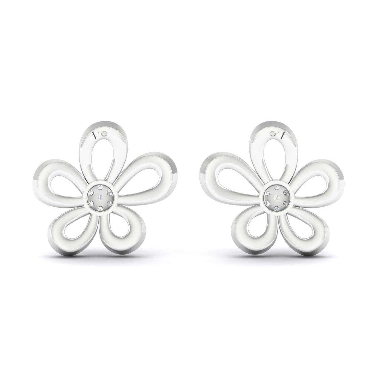 Bouquet Studs_Product Angle_3/4Ct. - 4