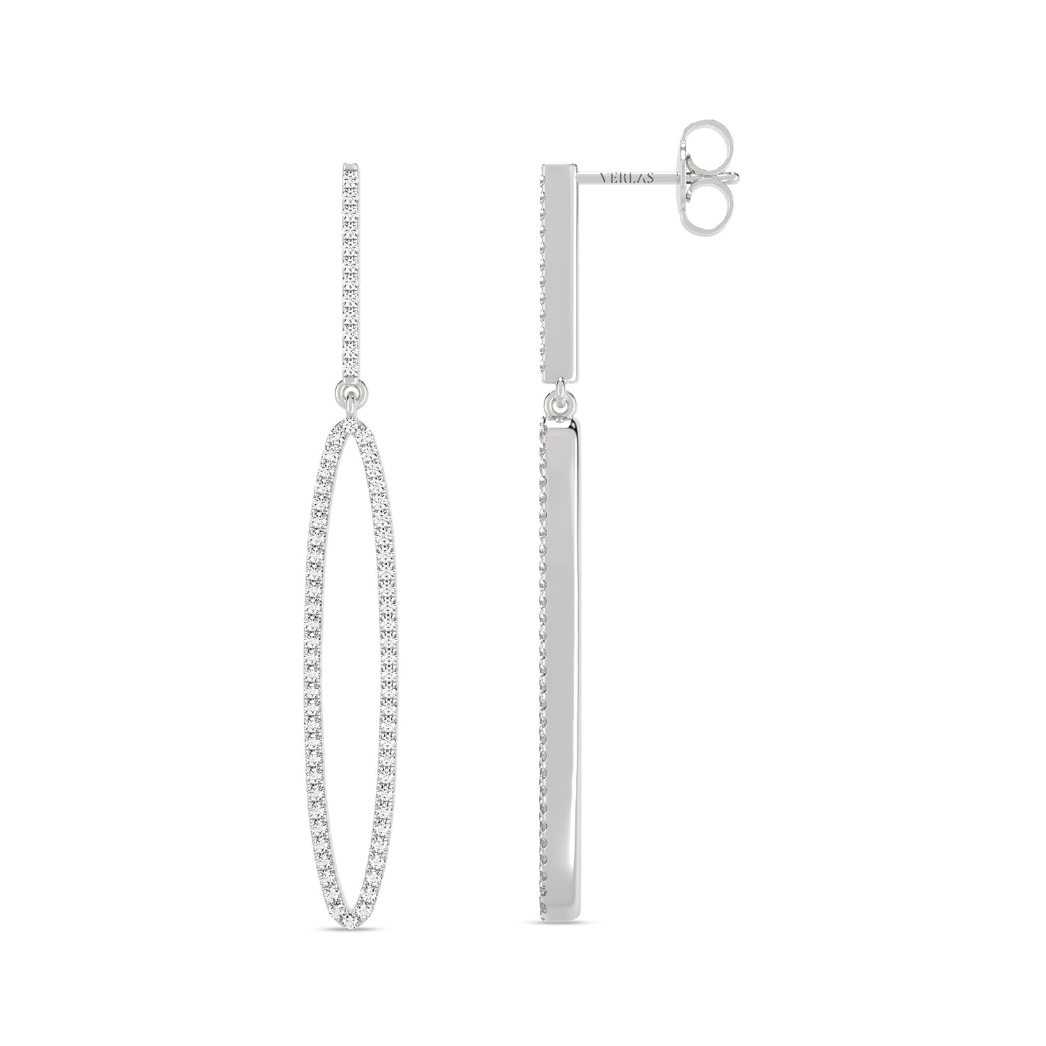 Silhouette Iconic Danglers_Product Angle_1/3 Ct. -  1