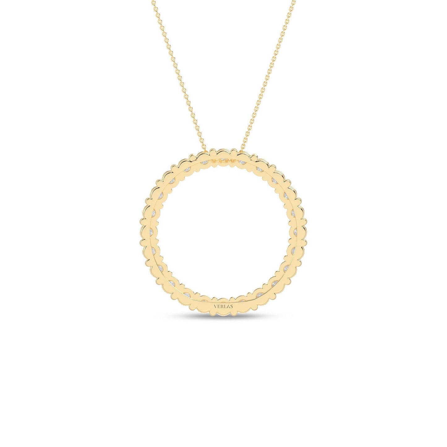 Circular Silhouette Atmos Necklace_Product Angle_1/2 Ct. - 3