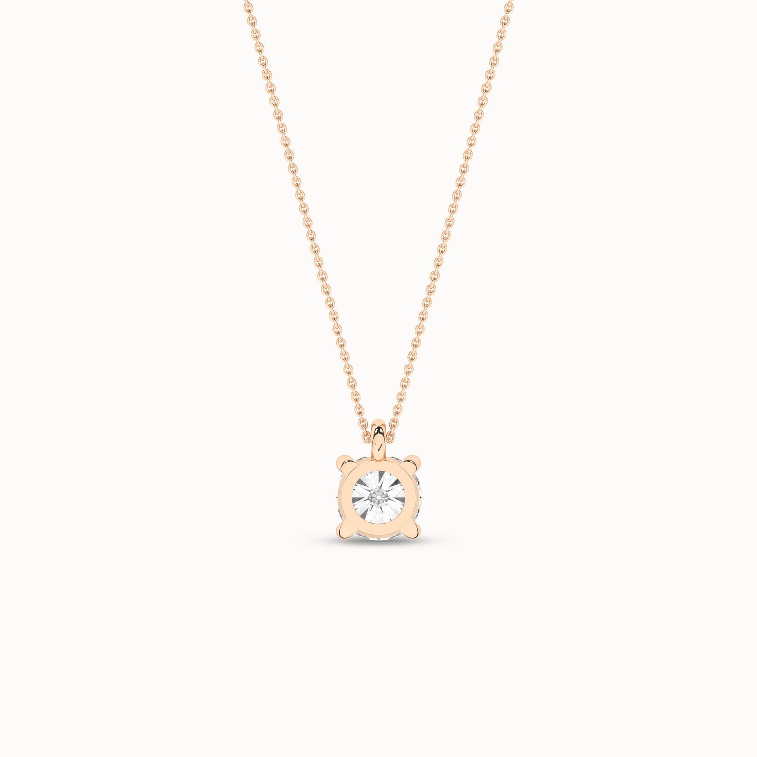 Essential Round Necklace _Product Angle_3/4Ct. - 3