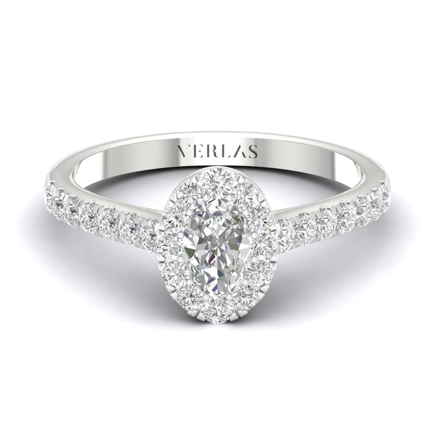 Signature Iconic Ellipse Halo Ring