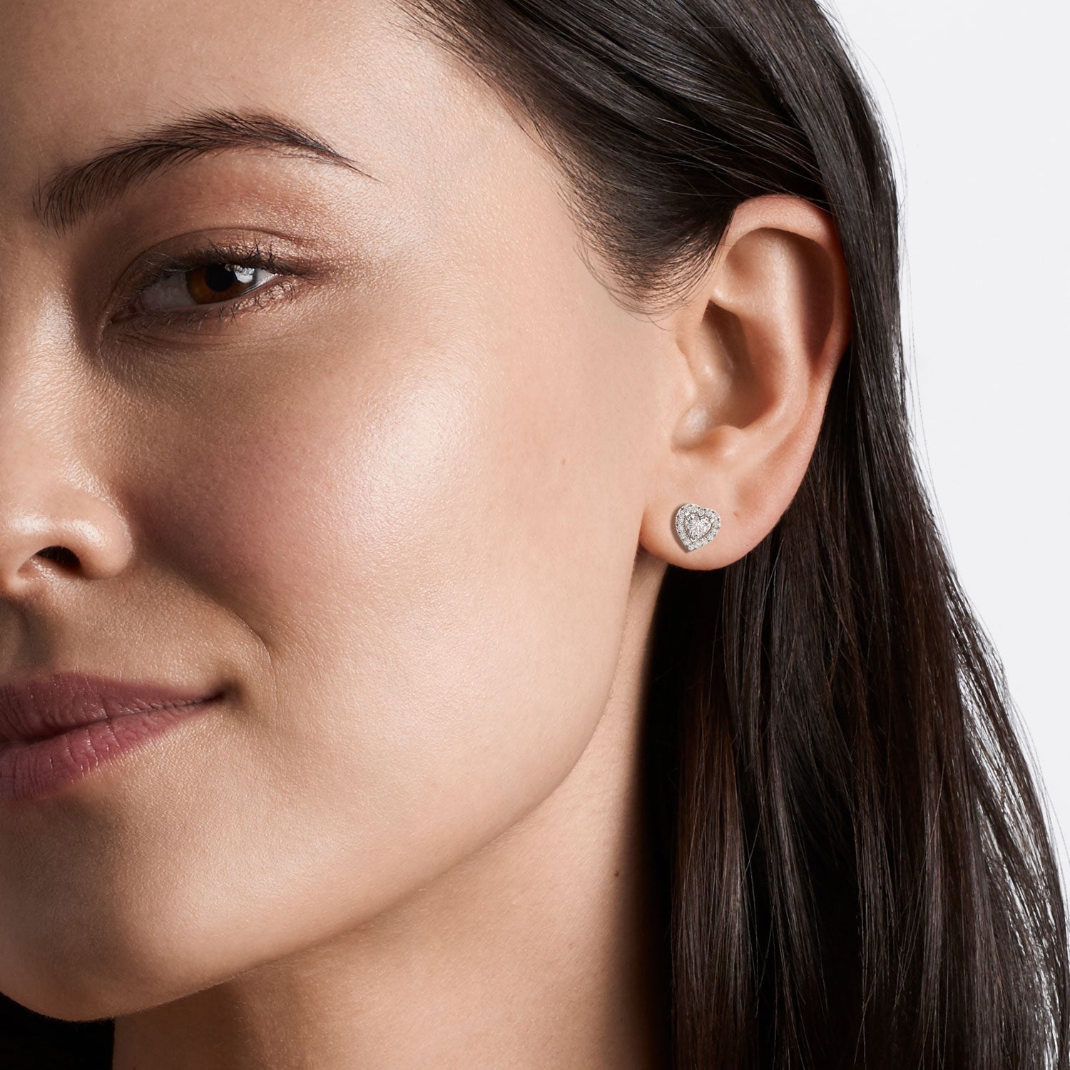 Heart Halo Studs_Product Angle_PCP Main Image