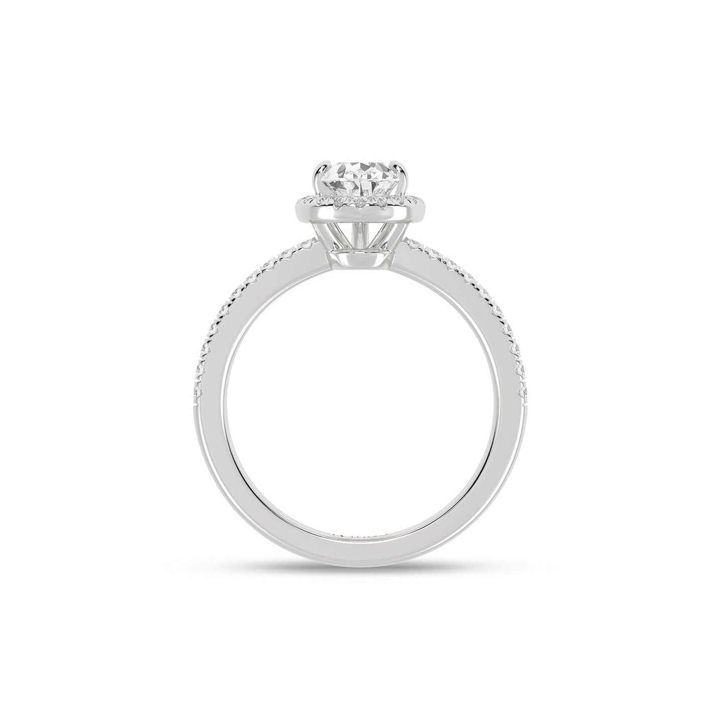 Atmos Luxe Dewdrop Halo Ring_Product Angle_1 1/4 Ct. - 2