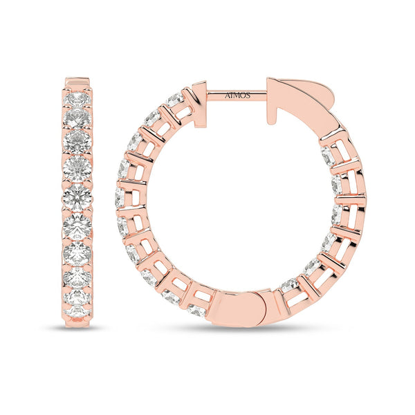 Atmos Diamond Charming Hoops_Product angle _3 - 1