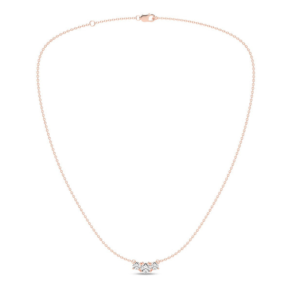 3-Stone Atmos Diamond Necklace_Product Angle_PCP Main Image