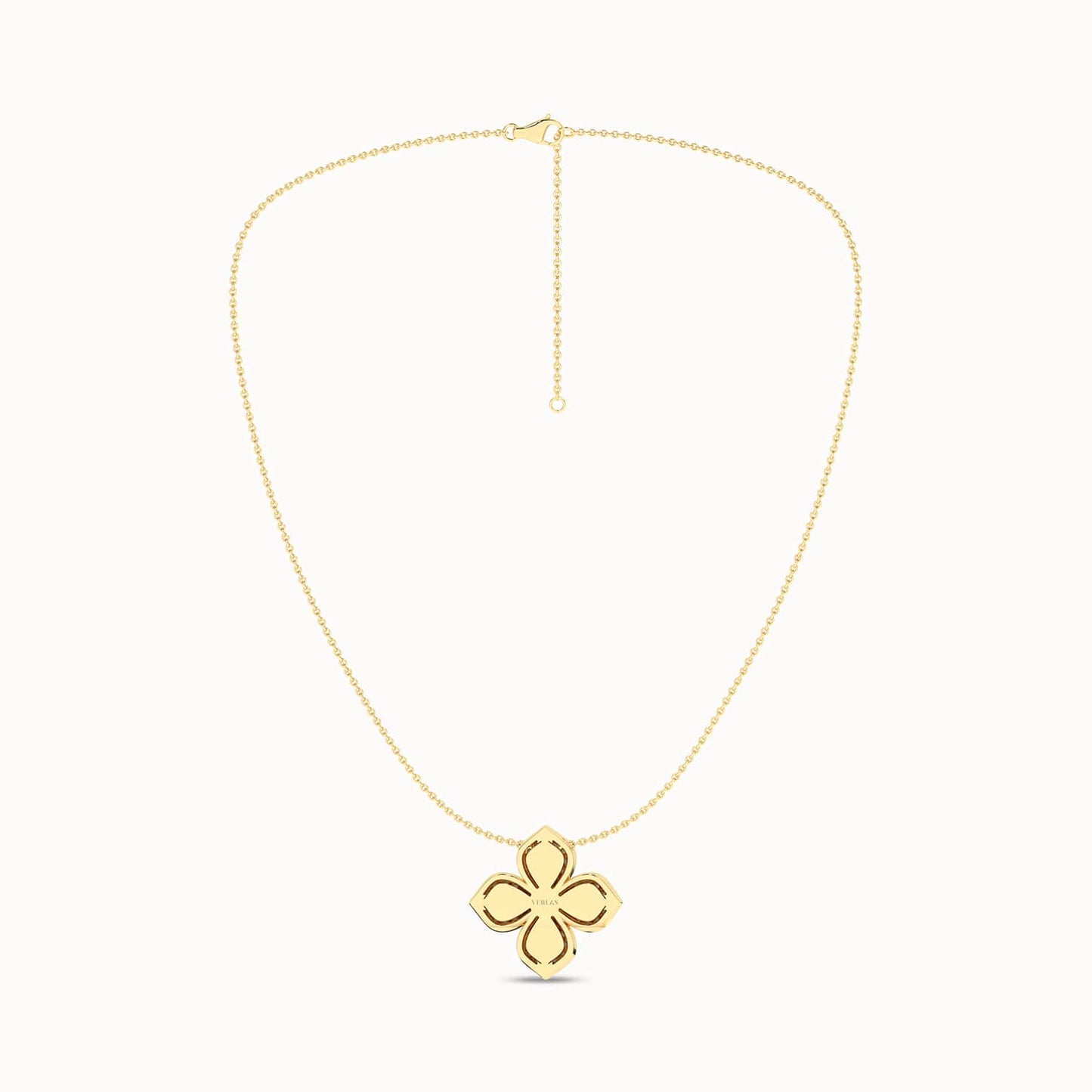 La Fleur Diamond Radiant Necklace_Product Angle_5/8Ct. - 3