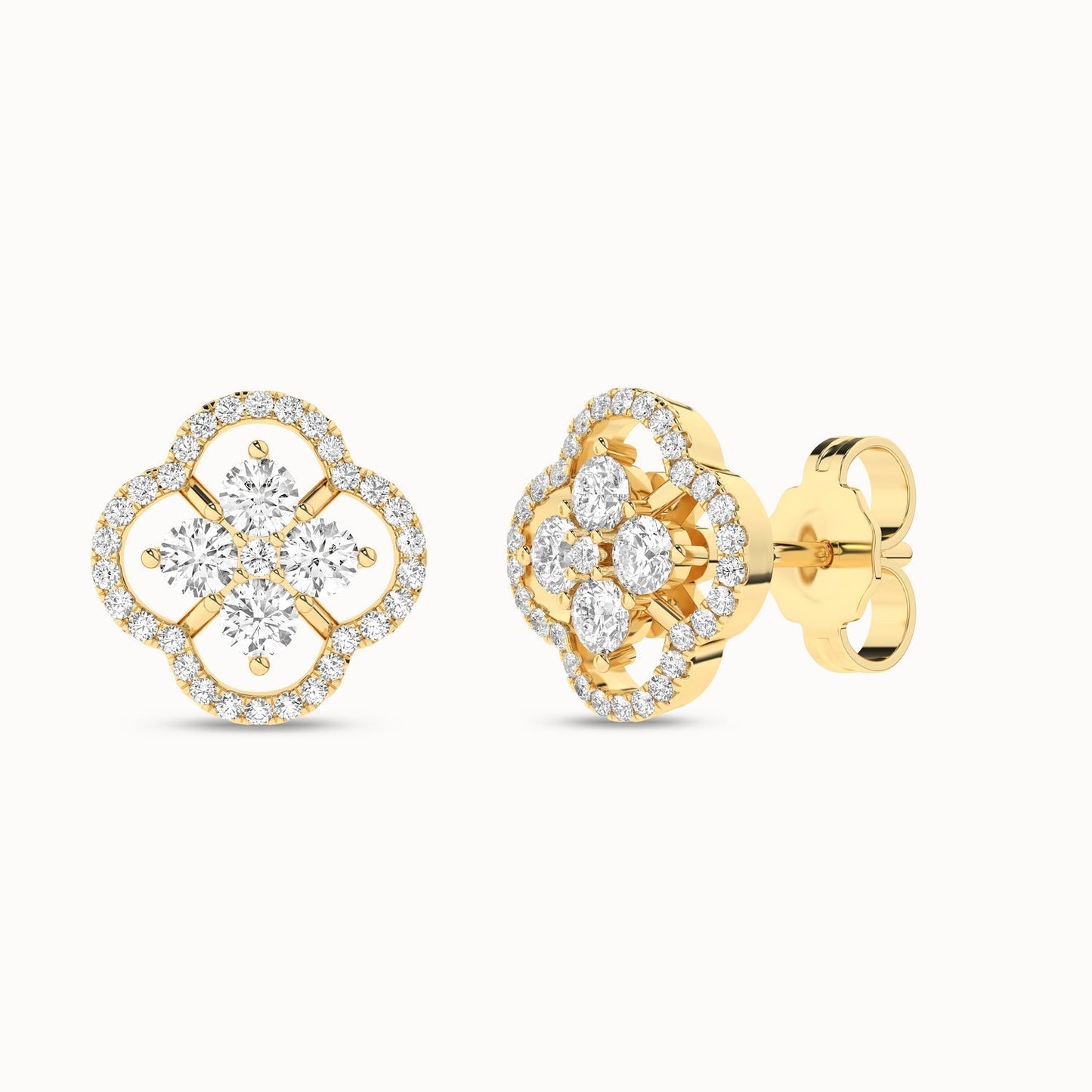 Viola Blossom Studs_Product Angle_1/2Ct. - 2