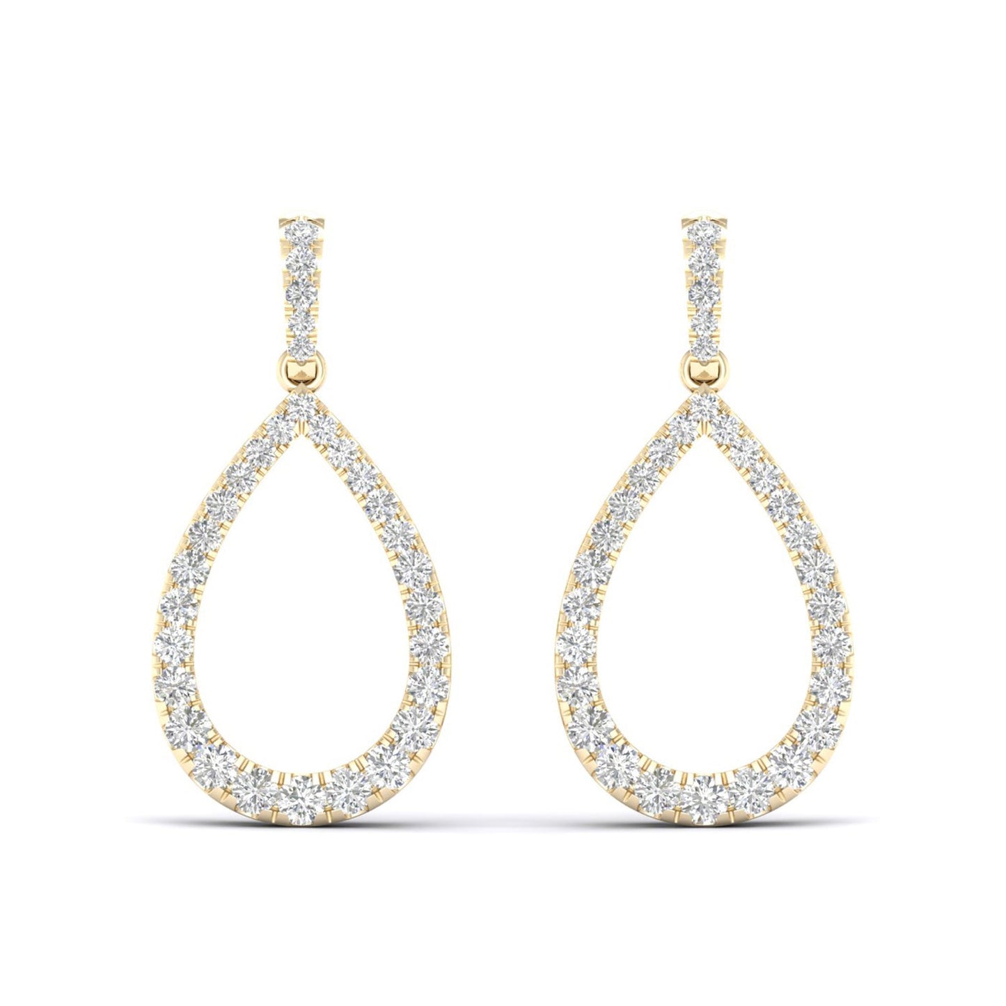 Silhouette Dewdrop Danglers _Product Angle_1 Ct. -  3