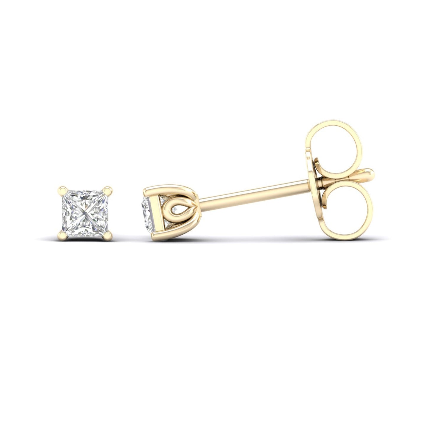 Princess Blossom Studs_Product Angle_1/4 Ct. - 1 