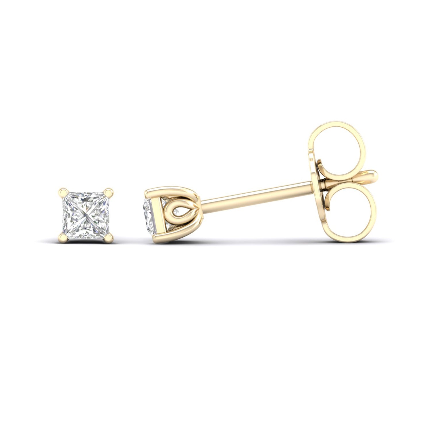 Princess Blossom Studs_Product Angle_1/4 Ct. - 1 