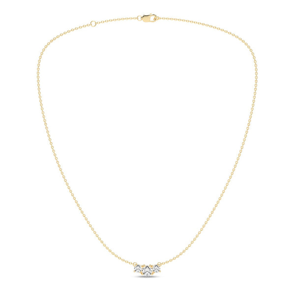 3-Stone Atmos Diamond Necklace_Product Angle_PCP Main Image