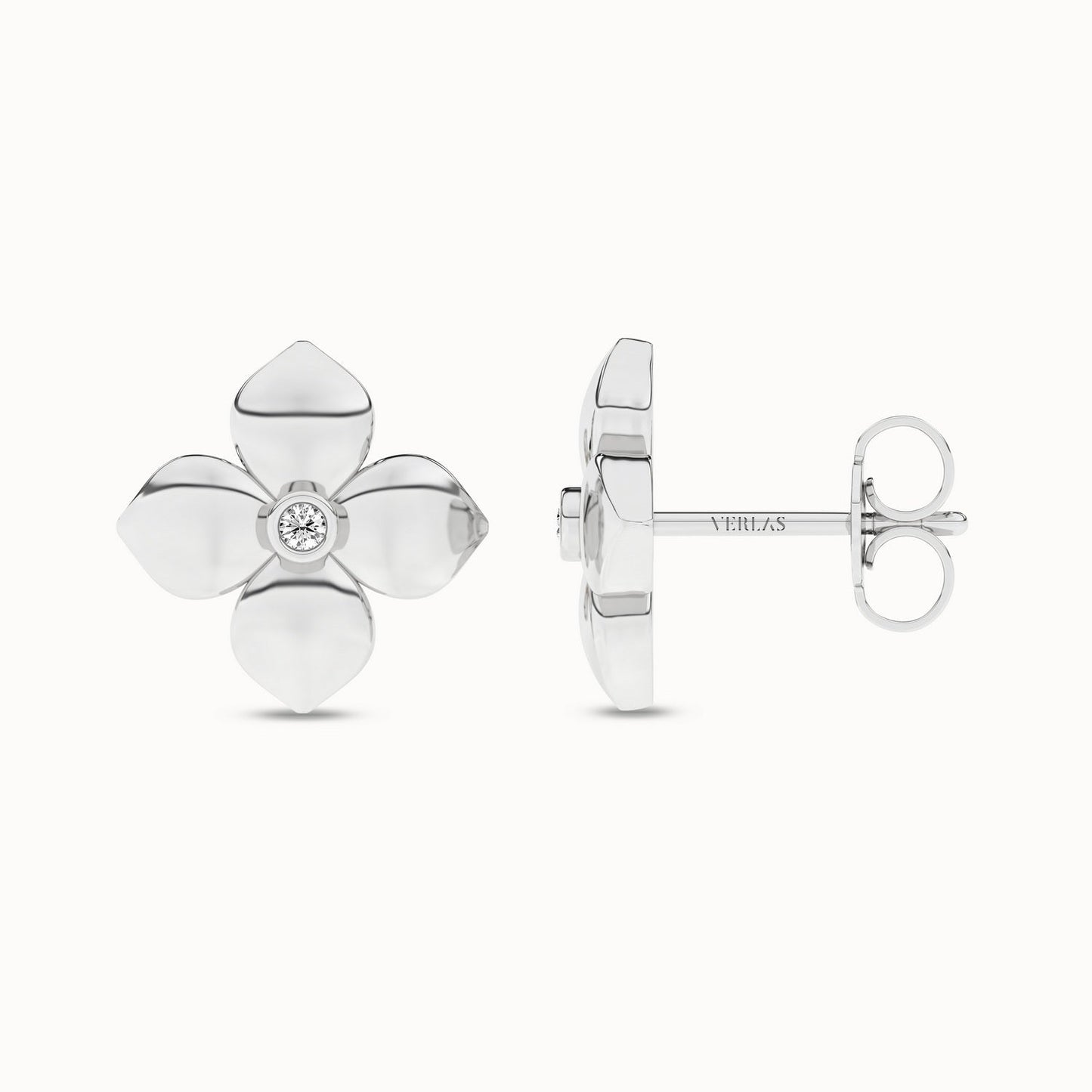 La Fleur Diamond Studs_Product Angle_PCP Main Image