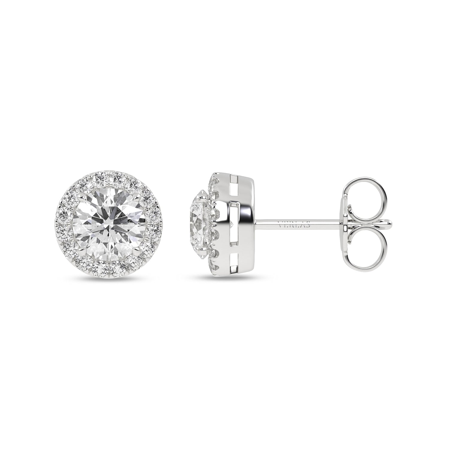 Atmos Round Halo Studs_Product angle _1 1/6 - 1