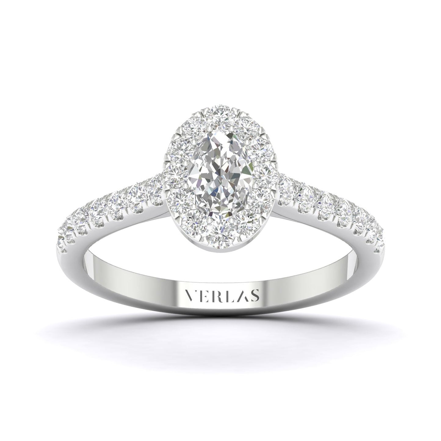 Signature Iconic Ellipse Halo Ring