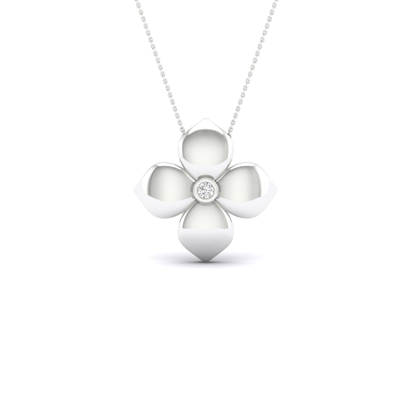 La Fleur Diamond Necklace_Product angle_PCP Main Image