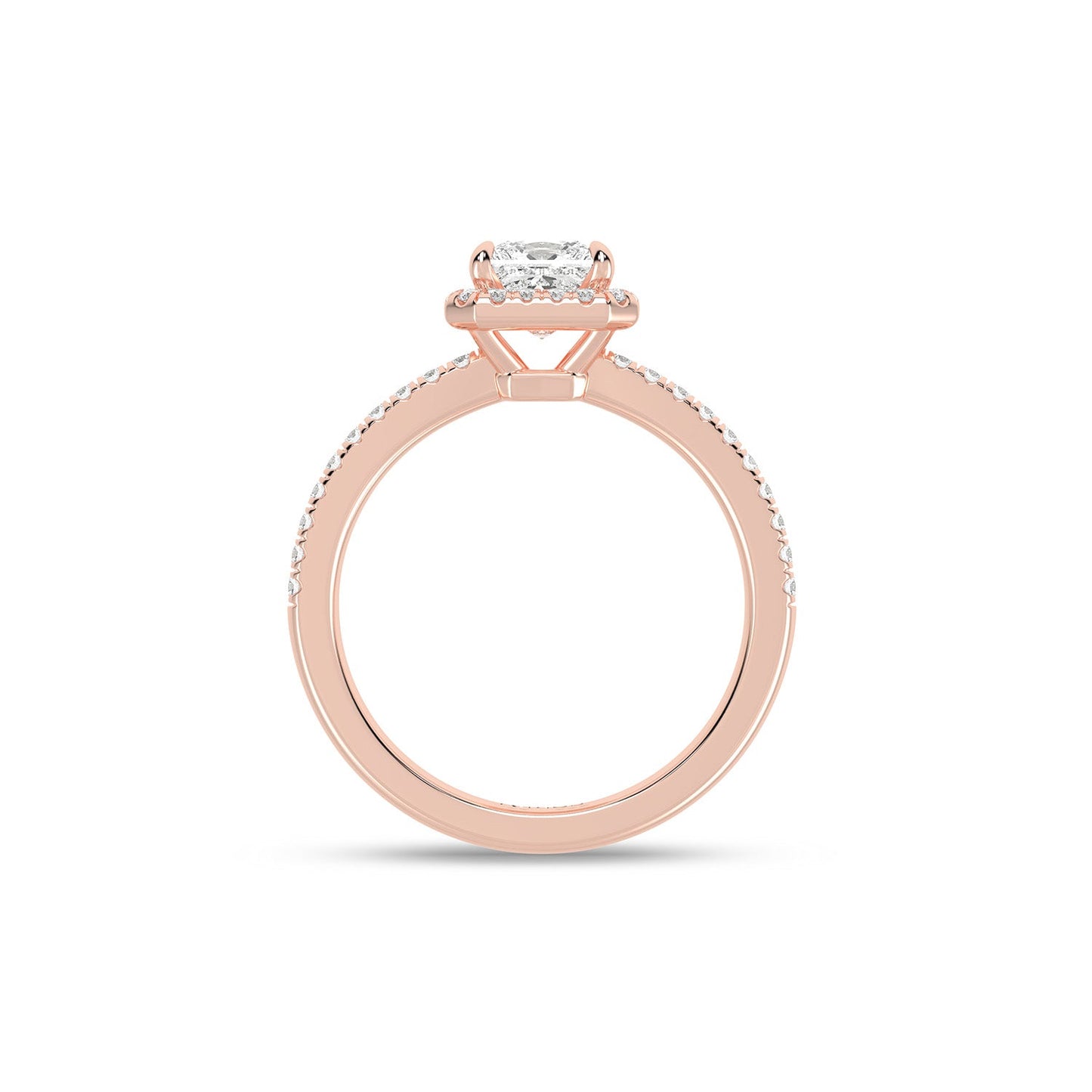 Atmos Luxe Princess Halo Ring_Product Angle_1 1/4 Ct. - 2