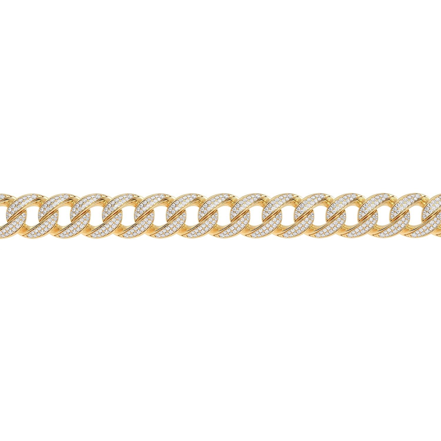 Diamond Cuban Link Bracelet_Product Angle_2 Ct. - 3