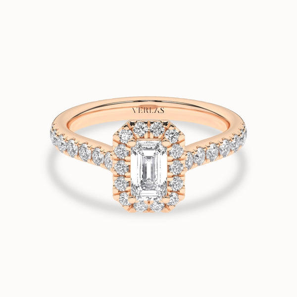 Signature Emerald Halo Ring