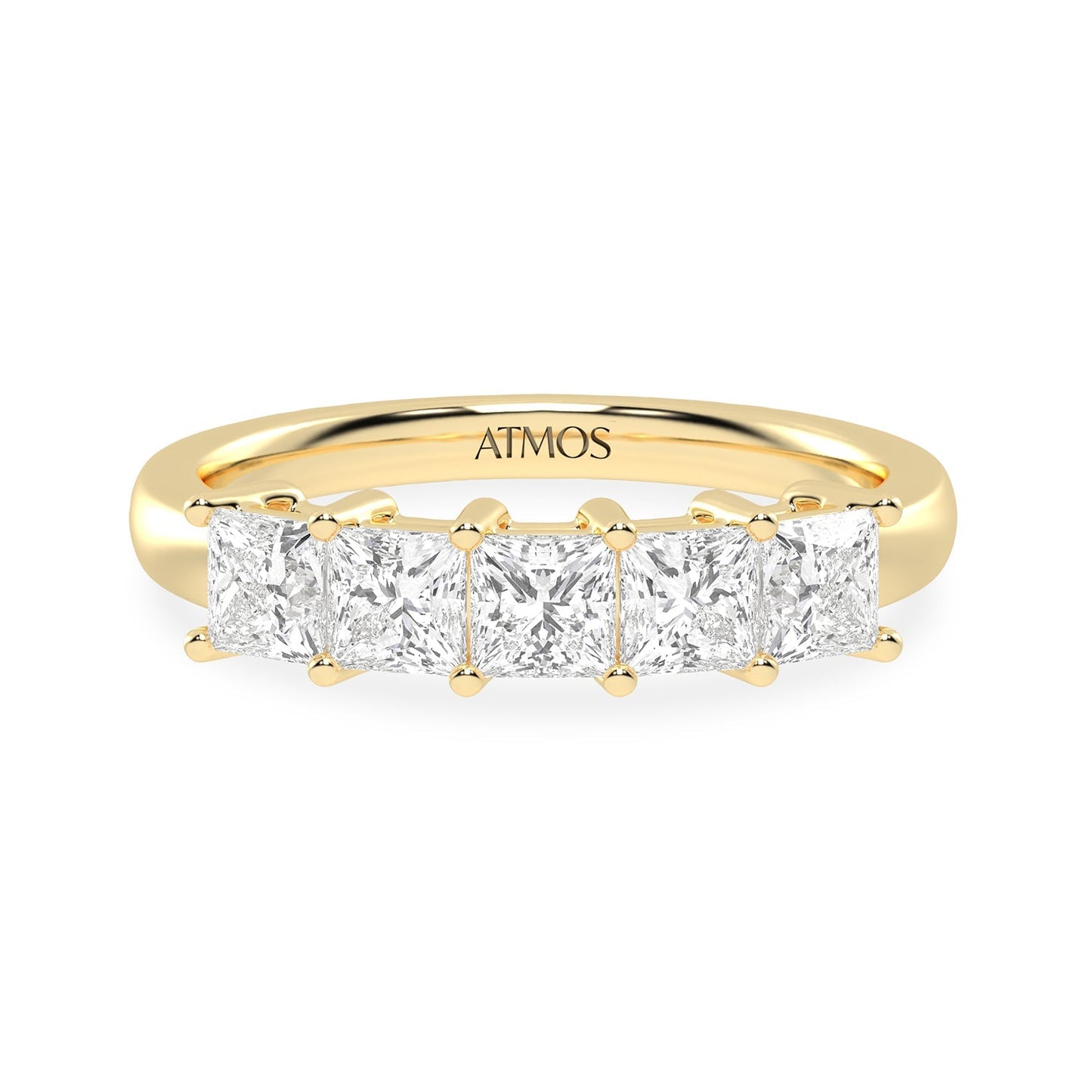 5-Stone Princess Atmos Ring_Product Angle_PCP Main Image