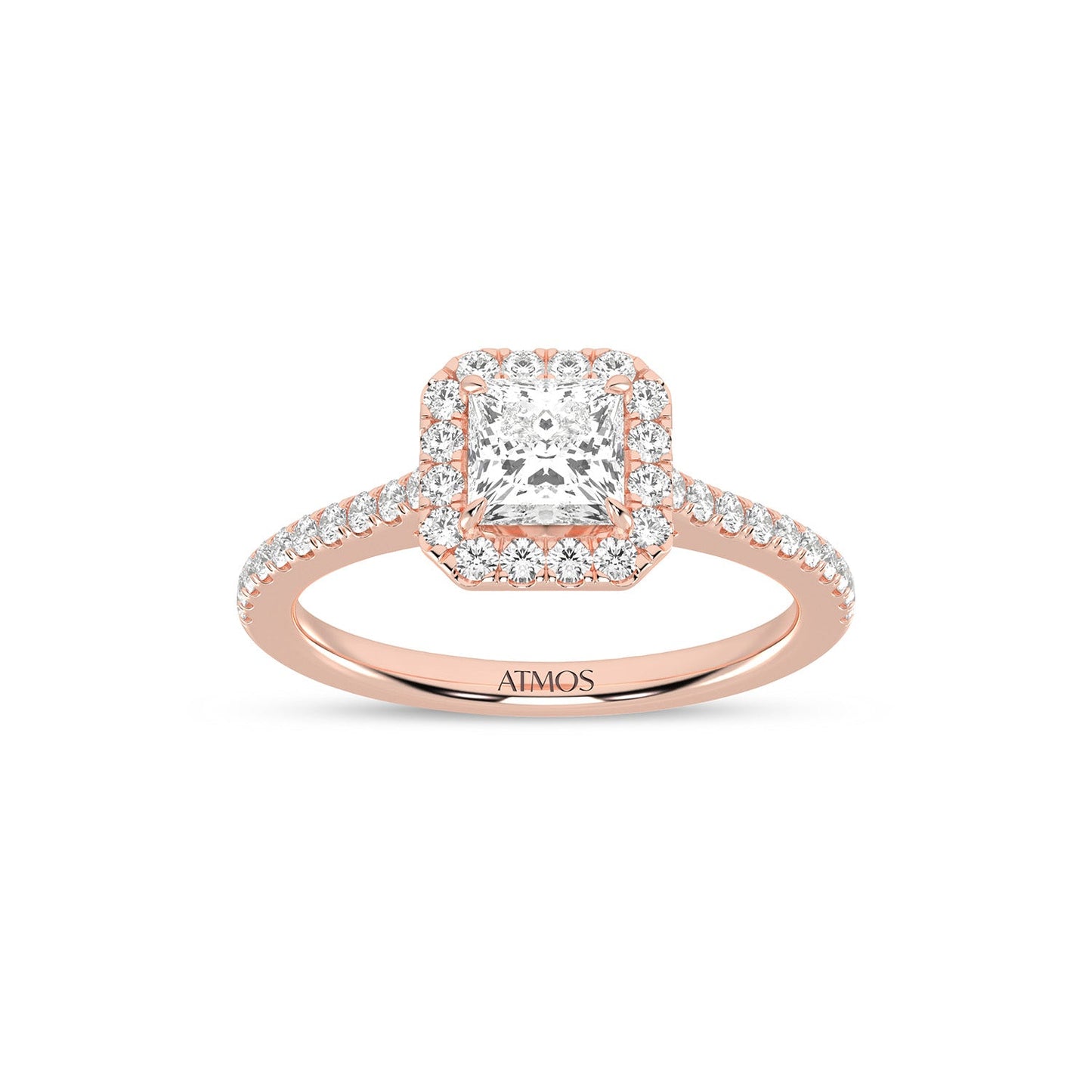 Atmos Signature Princess Halo Ring_Product Angle_PCP Main Image