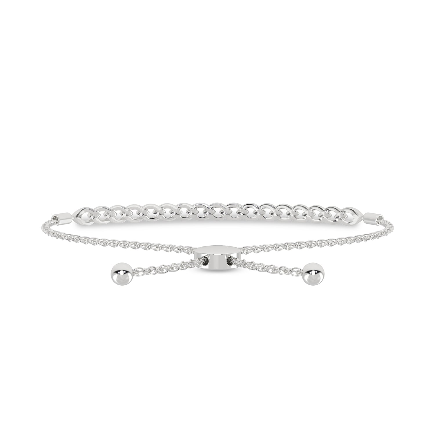 Marquise Harmony Diamond Bolo Bracelet  _Product Angle_1/2 Ct. - 3