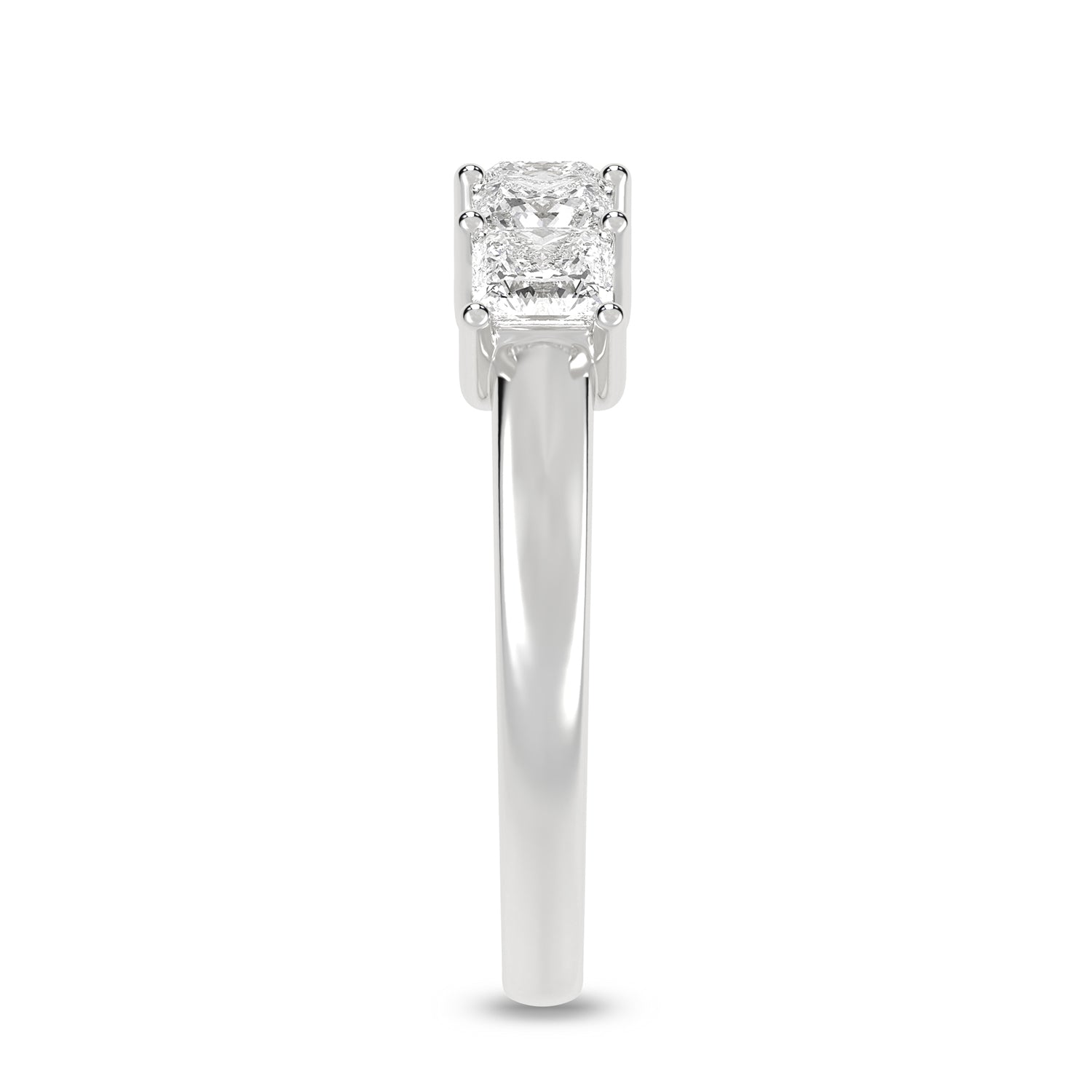 5-Stone Princess Atmos Ring_Product Angle_2 Ct. - 3