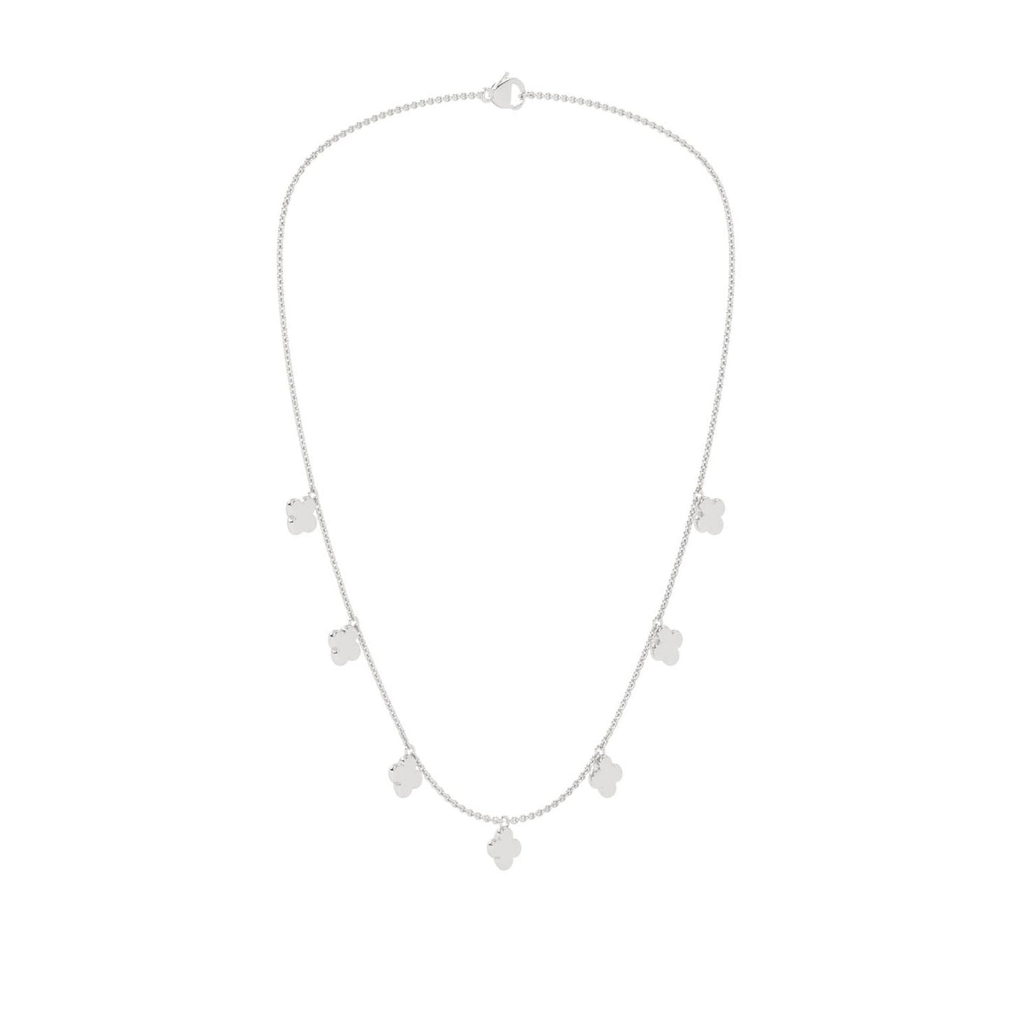 La Fleur Stationed Choker Necklace_Product Angle_1/2 - 2