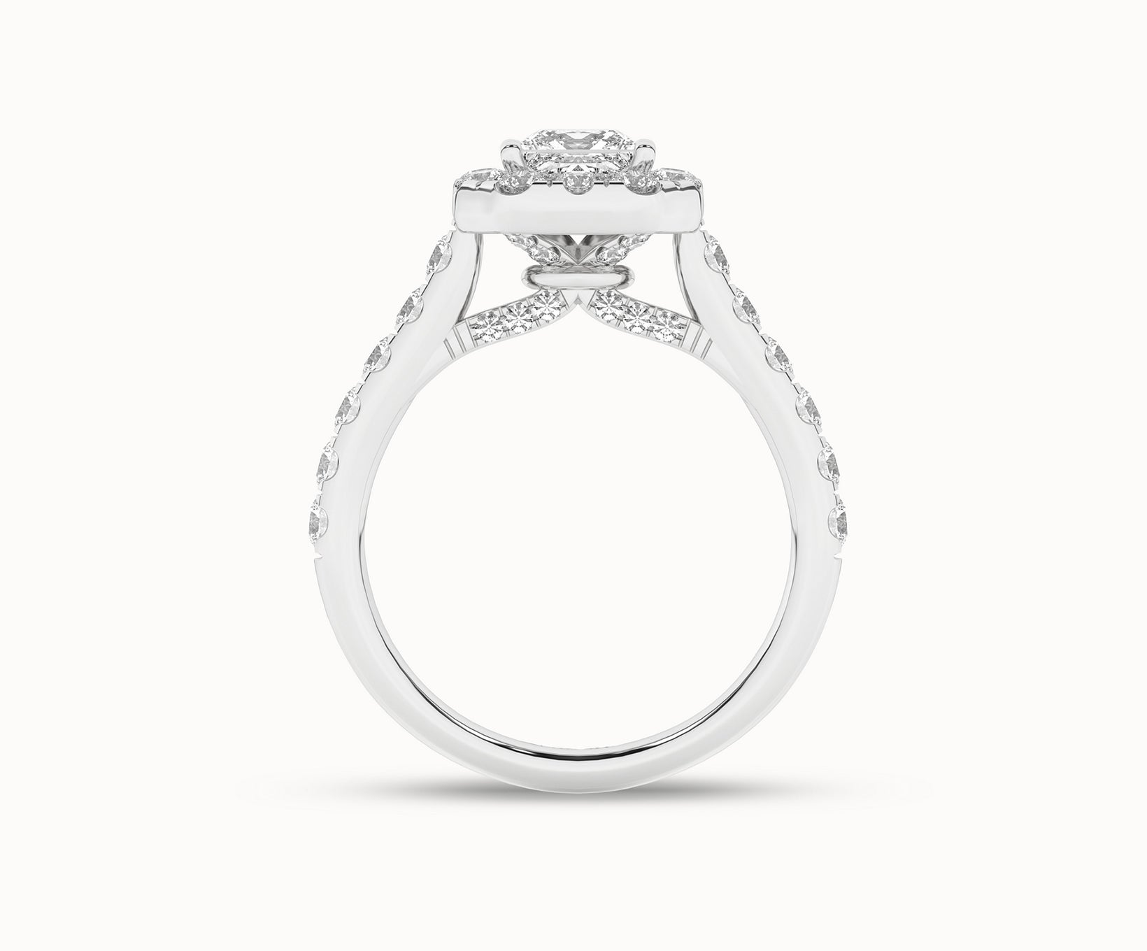 Signature Princess Halo Ring_Product Angle _2Ct. - 3