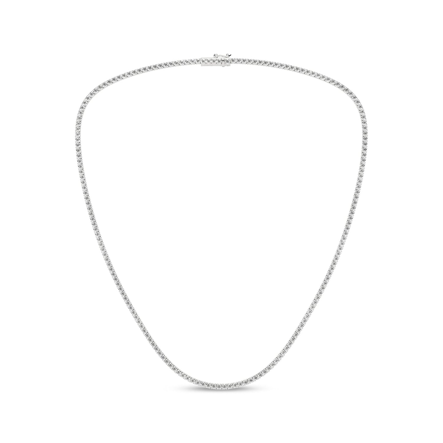 Enchanting Atmos Tennis Necklace_Product Angle_5 Ct. - 1