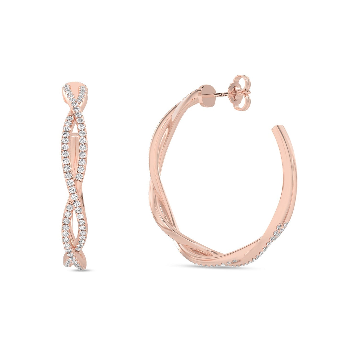 Entwined Hoops_Product Angle_1 Ct. -  3