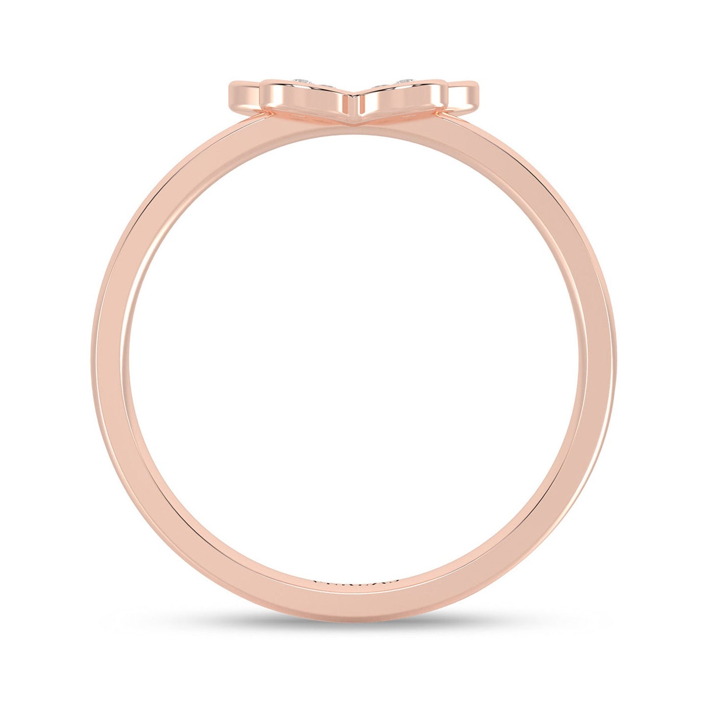 Butterfly Diamond Glistening Ring