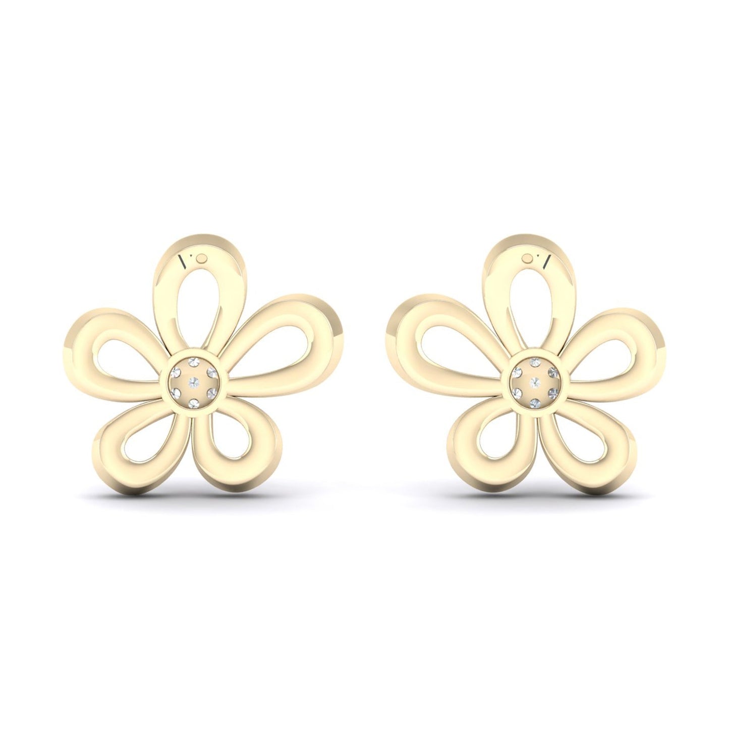 Bouquet Studs_Product Angle_3/4Ct. - 4