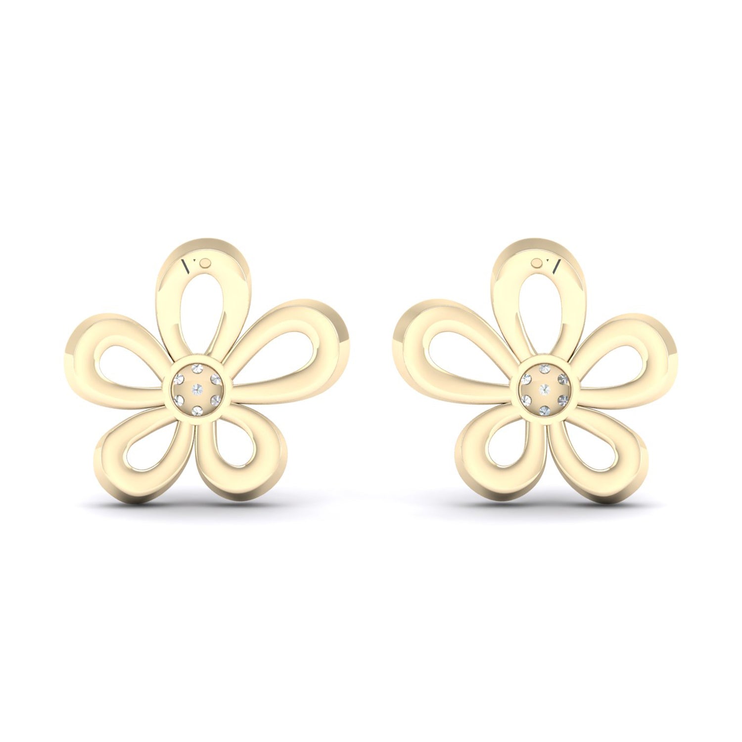 Bouquet Studs_Product Angle_3/4Ct. - 4