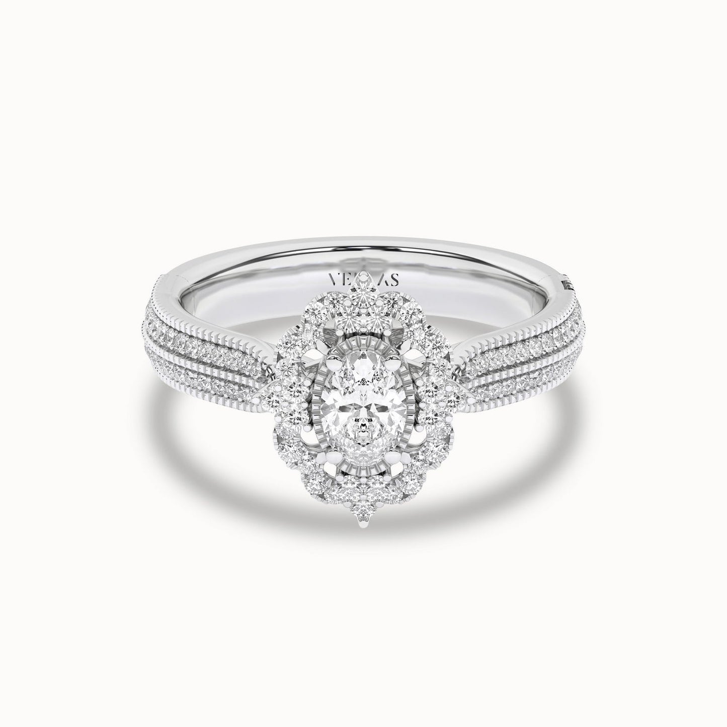 Ornate Ellipse Ring_Product Angle_5/8Ct - 1