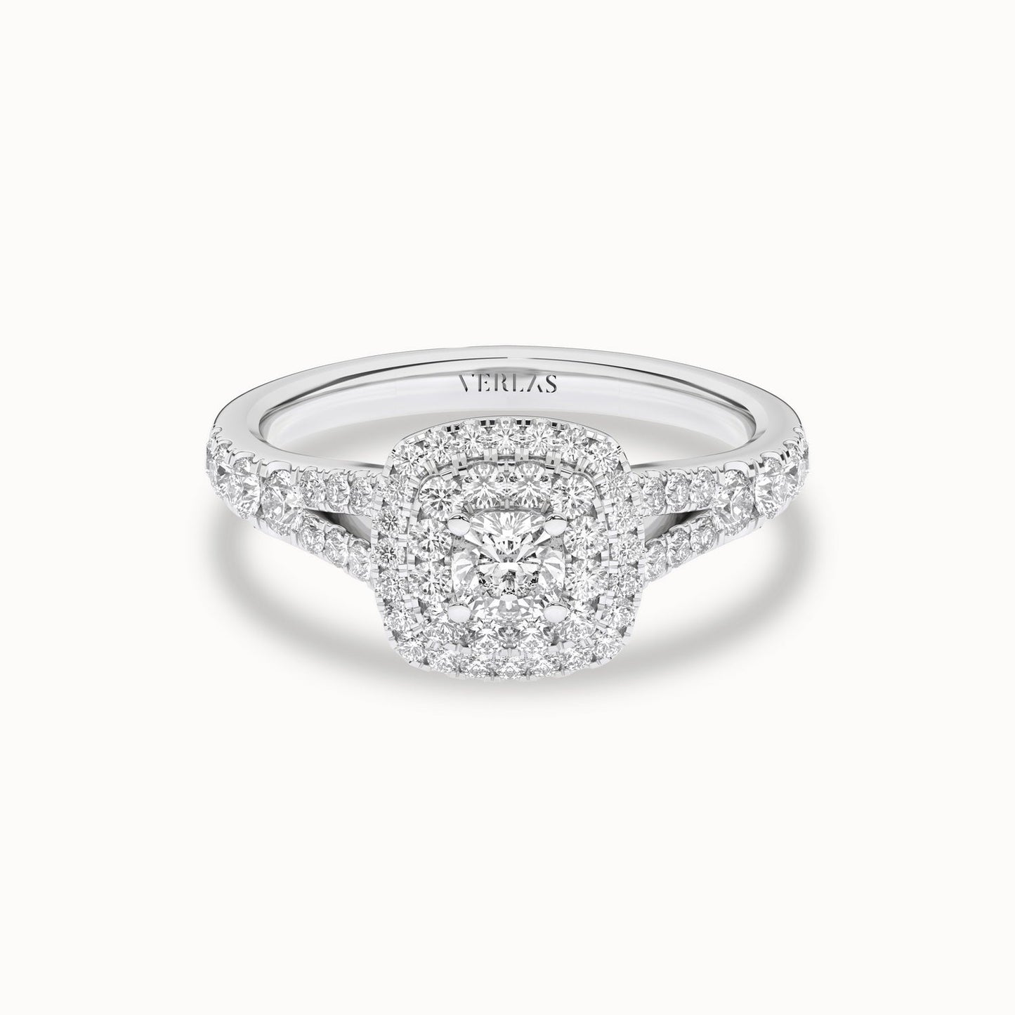 Round-Center Princess Double Halo Ring_Product Angle_1 3/4Ct - 1