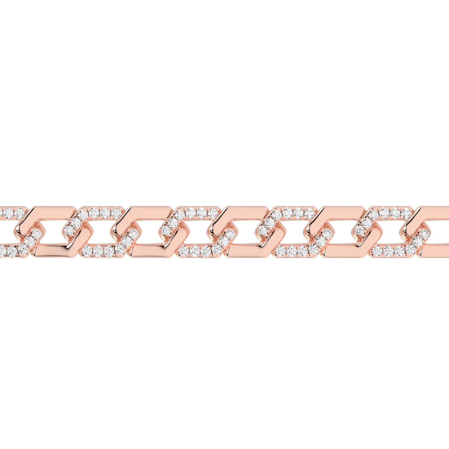 Alternating Diamond Hexagon Link Bracelet_Product Angle_3/4 Ct. - 3