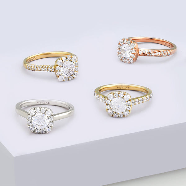 Signature Iconic Round-Princess Halo Ring_Product Angle_PCP Hover Image