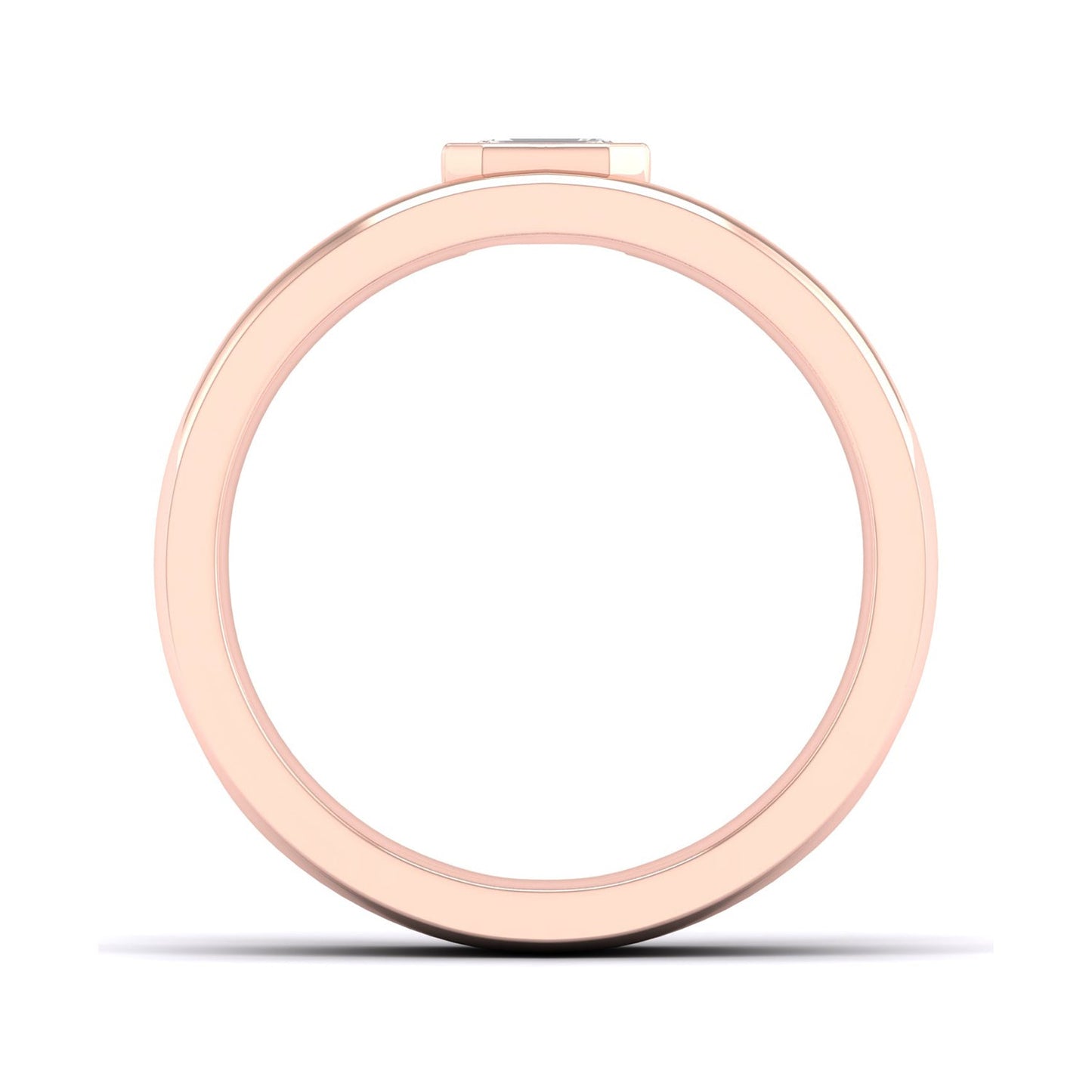 Essential 4-Pronged Round Ring_Product Angle_1/4 Ct. - 3