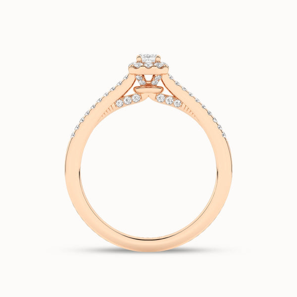 Signature Emerald Halo Ring