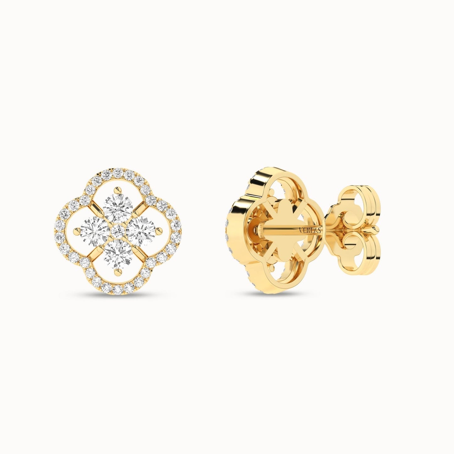 Viola Blossom Studs_Product Angle_1/2Ct. - 3