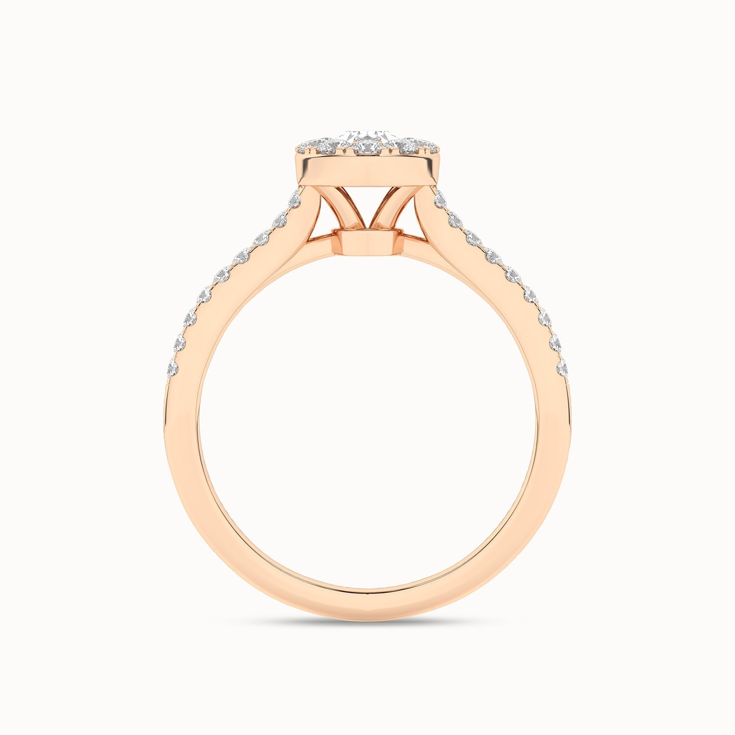 Unified Iconic Dewdrop Halo Ring_Product Angle_1Ct - 3