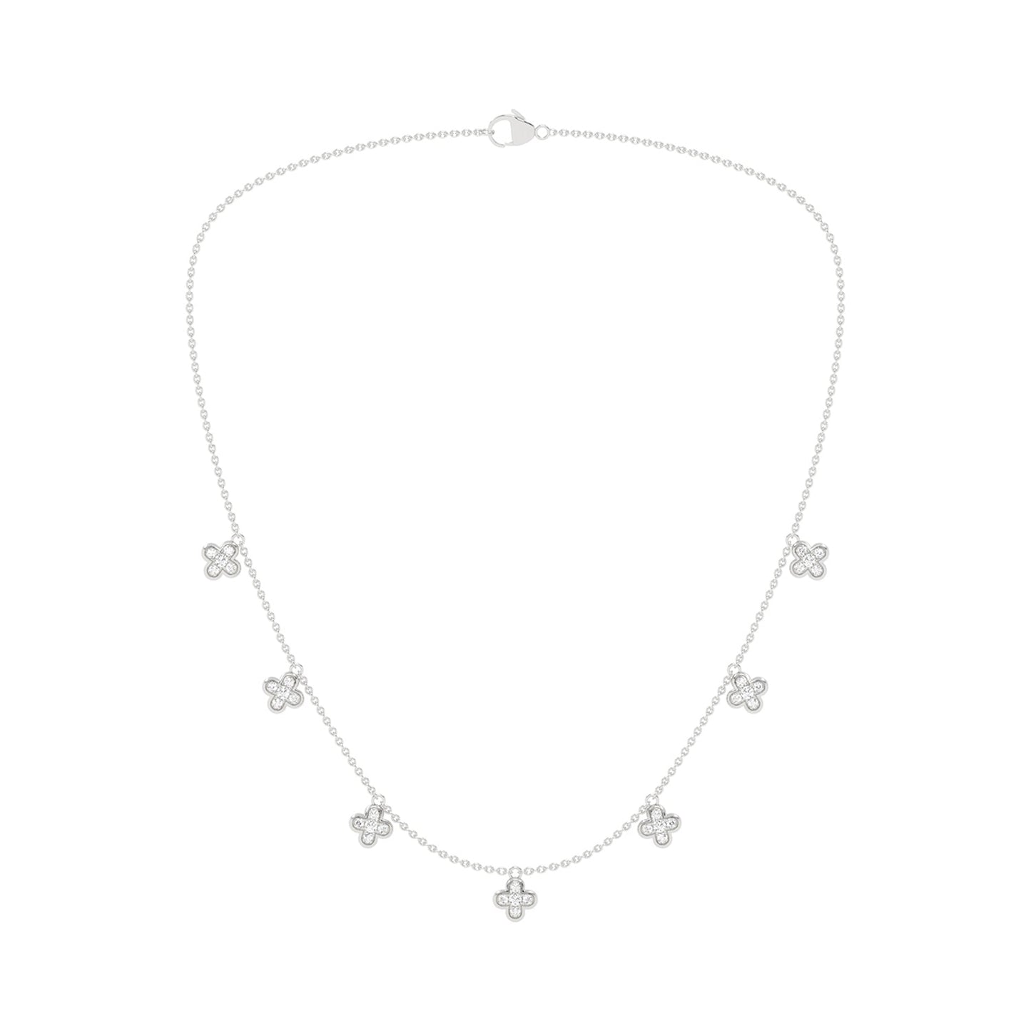 La Fleur Stationed Choker Necklace_Product Angle_PCP Main Image