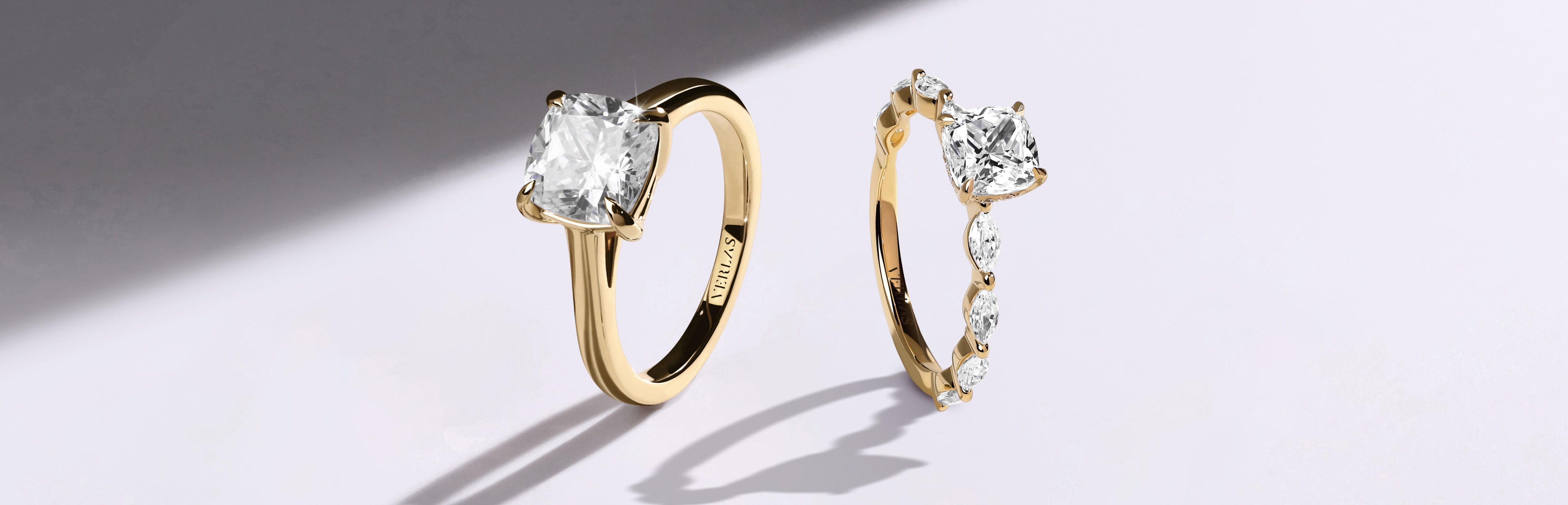 Cushion Cut Engagement Rings